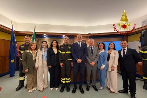 cerimonia di giuramento di fedeltà alla Repubblica del personale recentemente assegnato