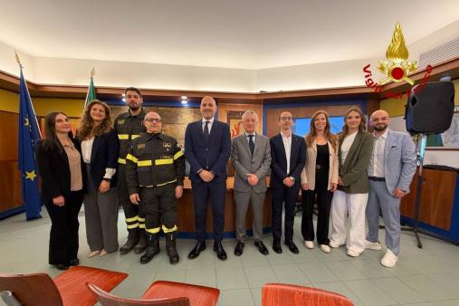 cerimonia di giuramento di fedeltà alla Repubblica del personale recentemente assegnato
