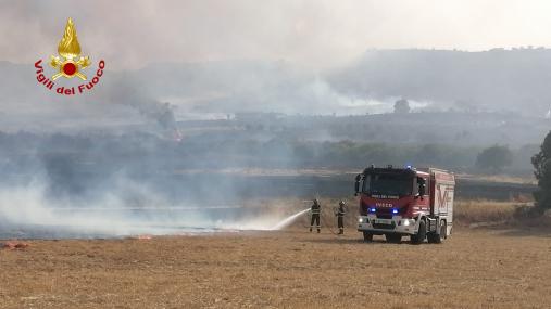 Incendio provincia di Nuoro