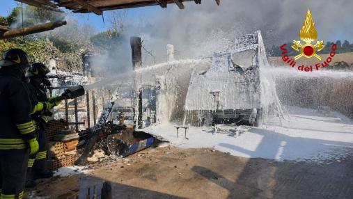 incendio camper
