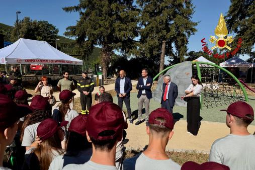 Prende il via “Giovani in azione: in campo con i Vigili del Fuoco”