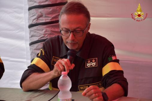 Visita del Sottosegretario e del Capo del CNVVF