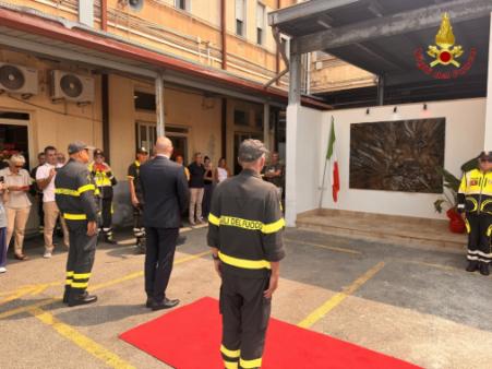 Visita del Sottosegretario del Capo del CNVVF