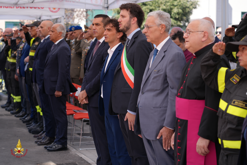 un momento dell'inaugurazione