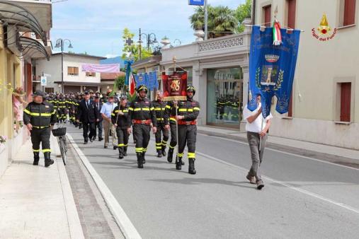 Treviso, il distaccamento volontario di Gaiarine compie dieci anni