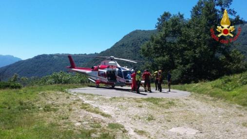 Varese, soccorsi due escursionisti dispersi in Val Grande