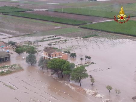 Ondata di maltempo in provincia di Foggia