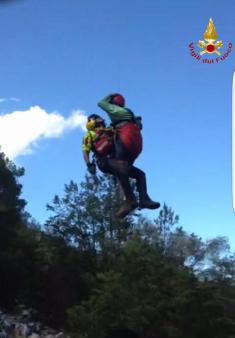 Nuoro, soccorsa turista tedesca sul sentiero naturalistico di Tiscali