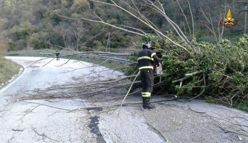 Maltempo in provincia di Ancona