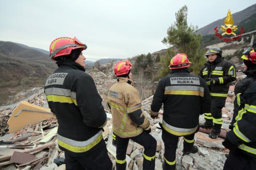 Ascoli Piceno,  delegazione croata in visita alla zone terremotate