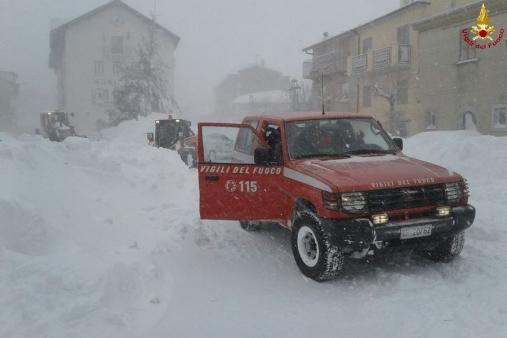 Ondata di gelo si abbatte su centro e sud Italia- Isernia