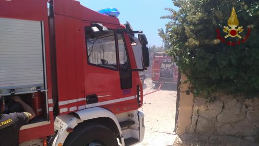 Agrigento, incendio mezzi agricoli nel comune di Palma di Montechiaro