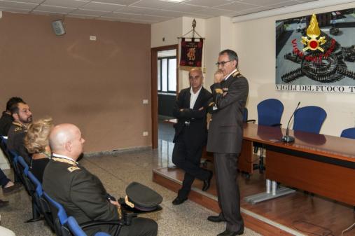 Terni, il sottosegretario Bocci visita il comando
