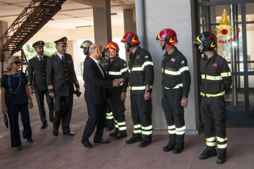 Terni, il sottosegretario Bocci visita il comando