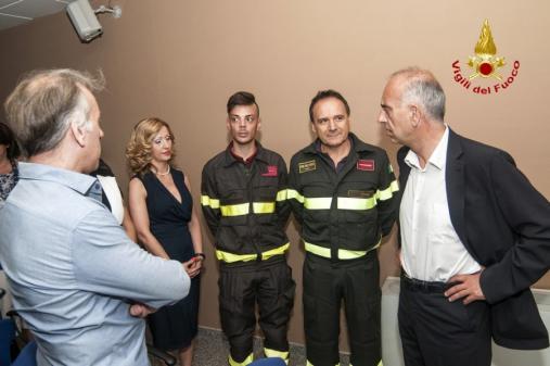 Terni, il sottosegretario Bocci visita il comando