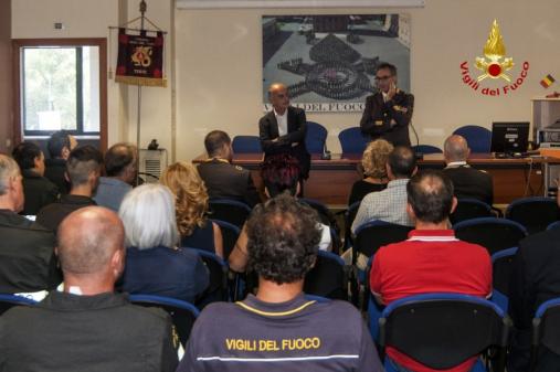 Terni, il sottosegretario Bocci visita il comando
