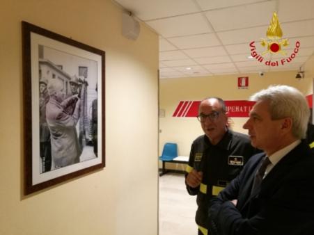 Brescia, visita del Prefetto presso il Comando provinciale dei Vigili del fuoco