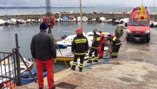Trieste, interventi dei Vigili del fuoco per avverse condizioni meteo
