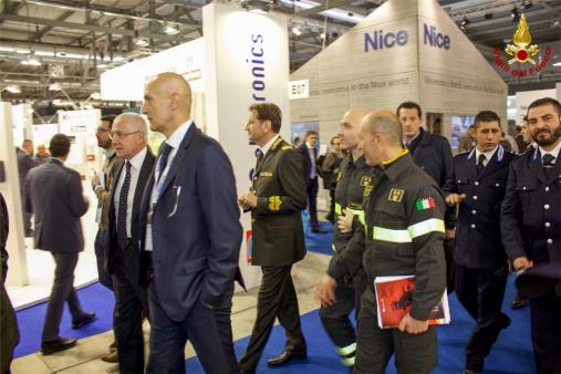 Milano, i Vigili del fuoco partecipano a SICUREZZA 2017