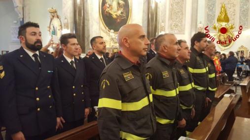 Catania, premio Idria ai Vigili del fuoco