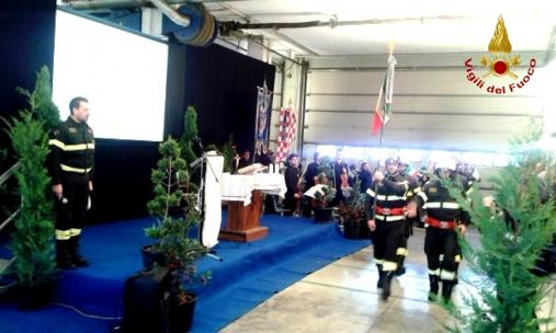 Pistoia, celebrata la ricorrenza di Santa Barbara