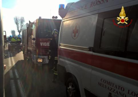 Padova, interventi dei Vigili del fuoco per incidenti stradali