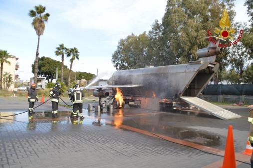 Catania, concluso il corso per soccorritore aeroportuale