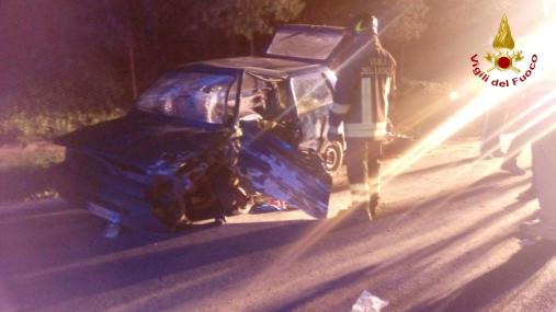 Ragusa, incidente stradale sulla "SP.20" Santa Croce - Comiso