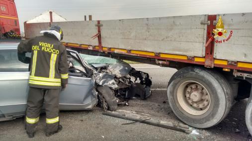 Verona, incidente stradale nel comune di San Bonifacio