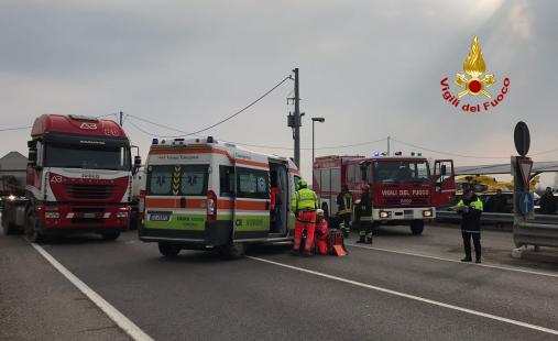Verona, incidente stradale nel comune di San Bonifacio