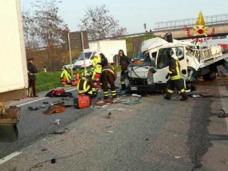 Verona, incidente stradale nel comune di Zevio