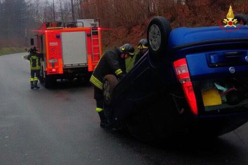 Vigili del Fuoco impegnati per incidenti stradali - Varese