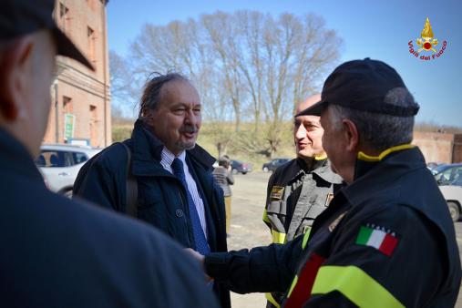 Alcune immagini dell'esercitazione