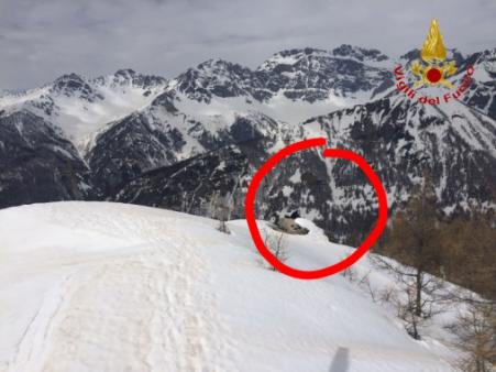 Torino, soccorso a persona in difficoltà nel territorio del comune di Bardonecchia