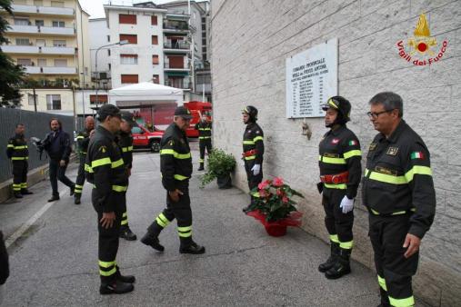 Il Capo del Corpo Giomi  visita il Comando di Ancona