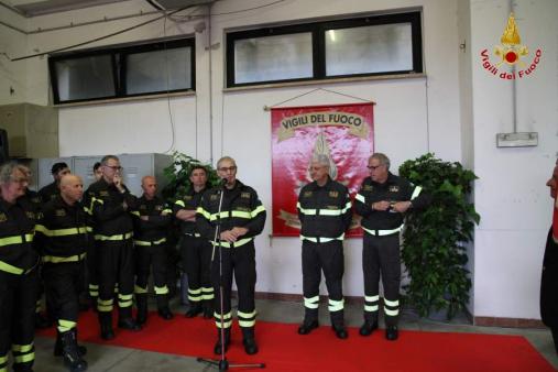 Il Capo del Corpo Giomi  visita il Comando di Ancona