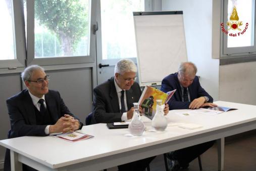 Il Capo del Corpo Giomi  visita il Comando di Ancona