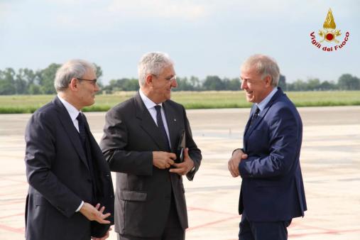 Il Capo del Corpo Giomi  visita il Comando di Ancona