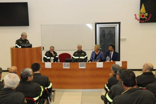 Il Capo del Corpo Giomi  visita il Comando di Ancona