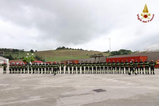 Il Capo del Corpo Giomi  visita il Comando di Ancona