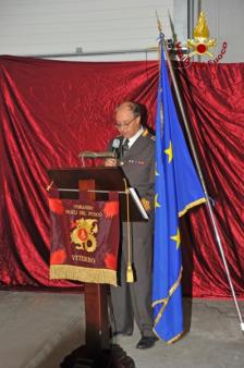 L'inaugurazione del distaccamento di Tarquinia