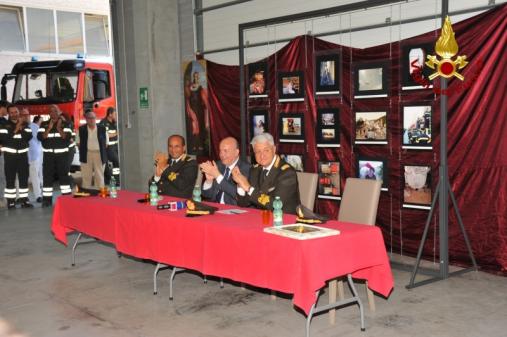 L'inaugurazione del distaccamento di Tarquinia