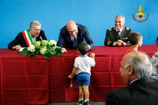 Verona, inaugurazione dei distaccamenti di Caldiero e Villafranca
