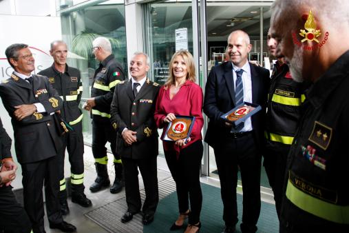 Verona, inaugurazione dei distaccamenti di Caldiero e Villafranca