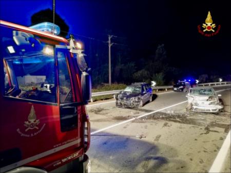 Torino, incidente stradale lungo il tracciato della "SS.25"