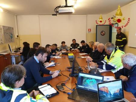 Treviso, l'impegno dei Vigili del Fuoco per l'emergenza maltempo che ha interessato tutta la provincia