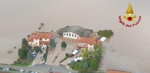 Treviso, l'impegno dei Vigili del Fuoco per l'emergenza maltempo che ha interessato tutta la provincia