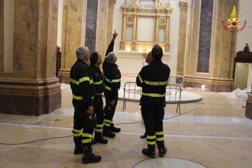 Alcuni momenti della visita di Giomi nel capoluogo abruzzese