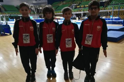 Atleti del G.S. VV.F. "I. Gasbarri" di Arezzo