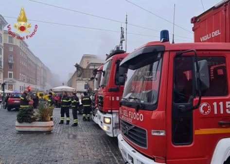 Funerali Papa Emerito Benedetto XVI, centoventiquattro Vigili del fuoco nel rafforzamento del dispositivo di sicurezza ordinario